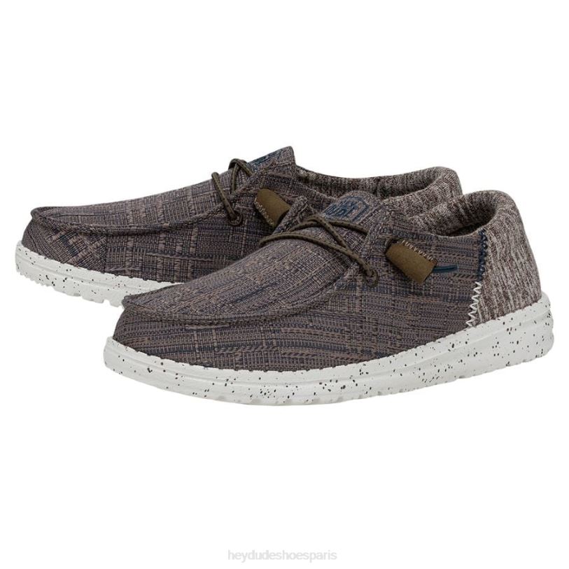 Hey Dude Hommes couverture flammée wendy funk Z628B120 chaussures nuage de poussière