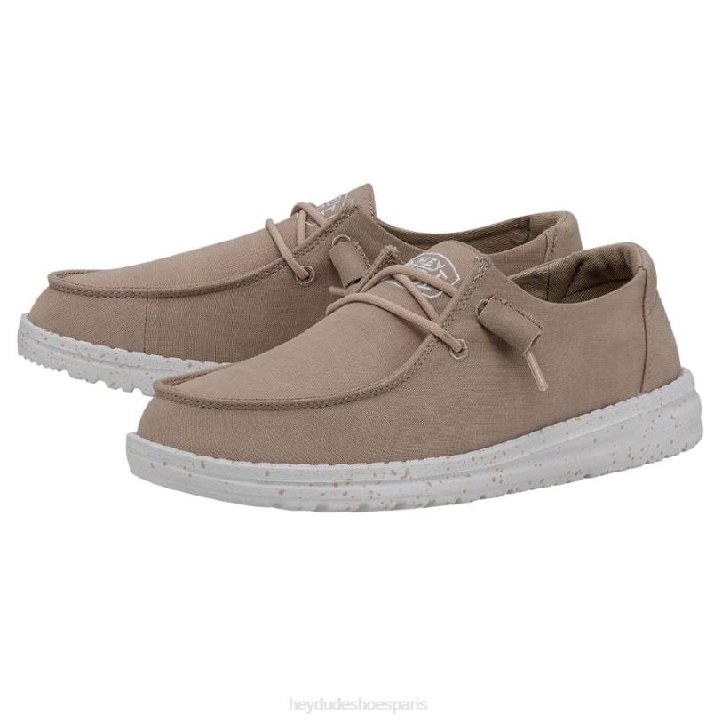 Hey Dude Hommes toile flammée Wendy Z628B29 chaussures bronzer