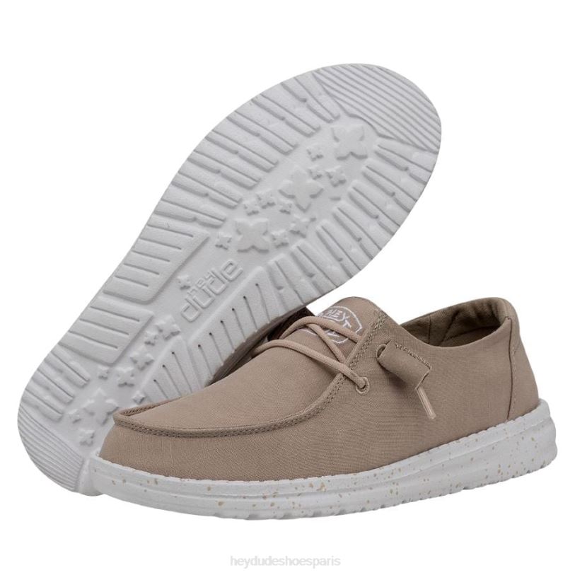 Hey Dude Hommes toile flammée Wendy Z628B29 chaussures bronzer