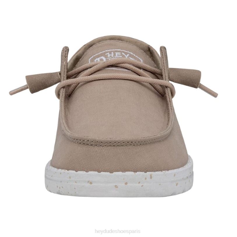 Hey Dude Hommes toile flammée Wendy Z628B29 chaussures bronzer