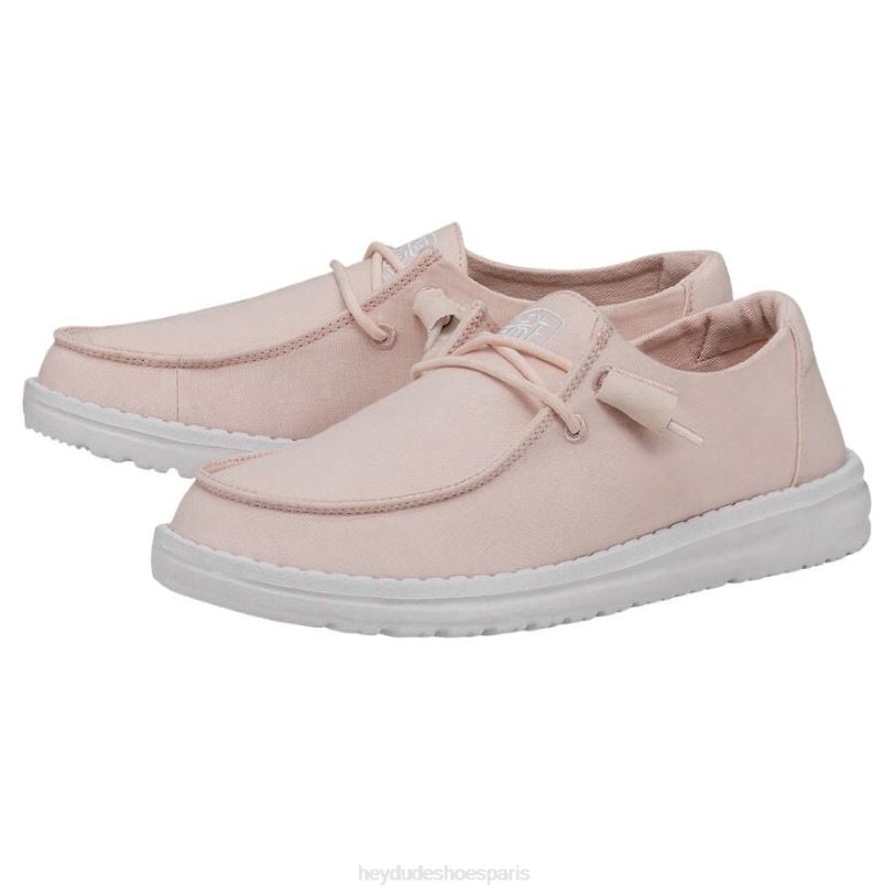 Hey Dude Hommes toile flammée Wendy Z628B32 chaussures rose