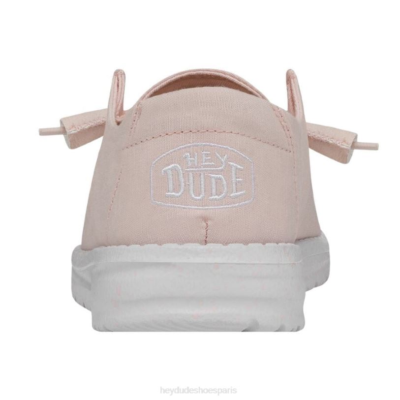 Hey Dude Hommes toile flammée Wendy Z628B32 chaussures rose