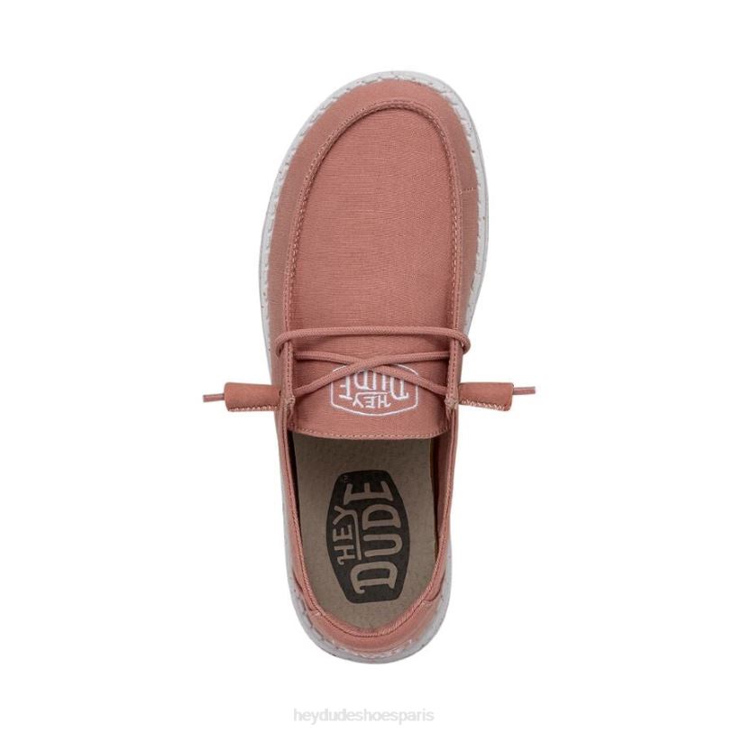 Hey Dude Hommes toile flammée Wendy Z628B36 chaussures terre cuite